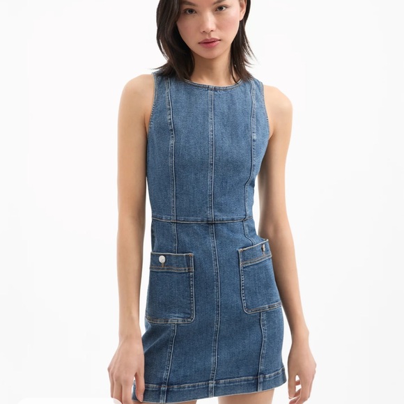 New never worn jean dress by Veronica Beard - Picture 5 of 5